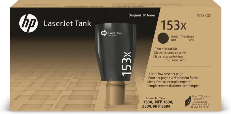 HP 153X - Tonercartridge - Origineel - Hoge Capaciteit - Zwart by HP in Zwart – 153X High – product photo