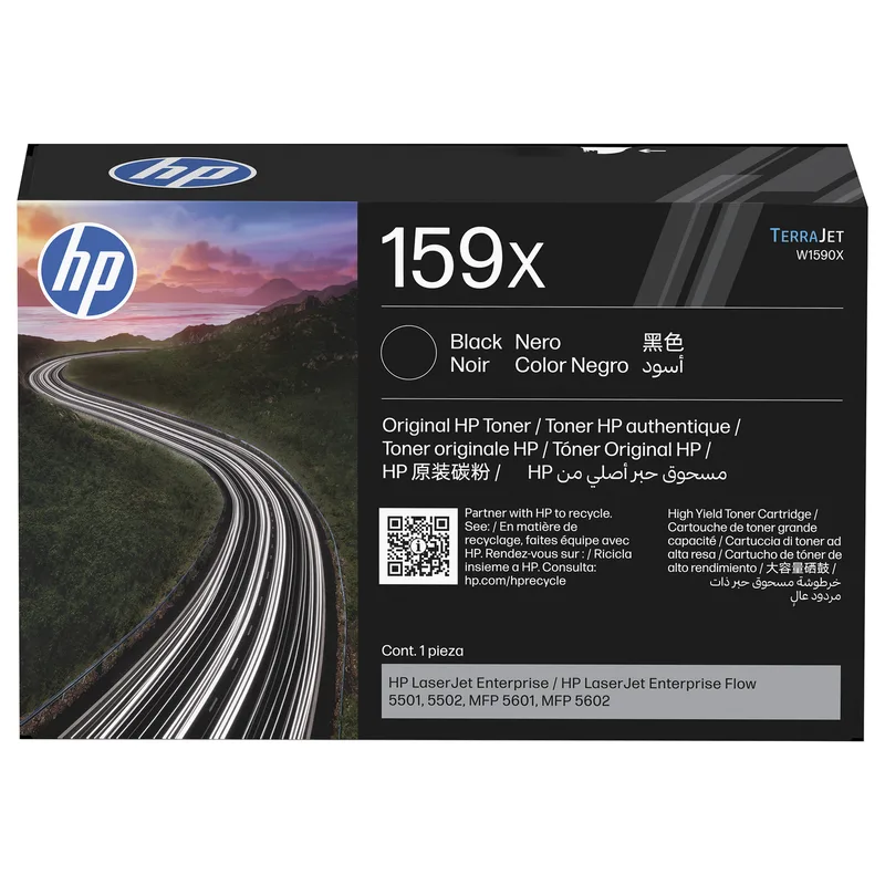 HP 159X Black Original LaserJet Toner Cartridge Schwarz 10000Seiten von HP – Produktfoto