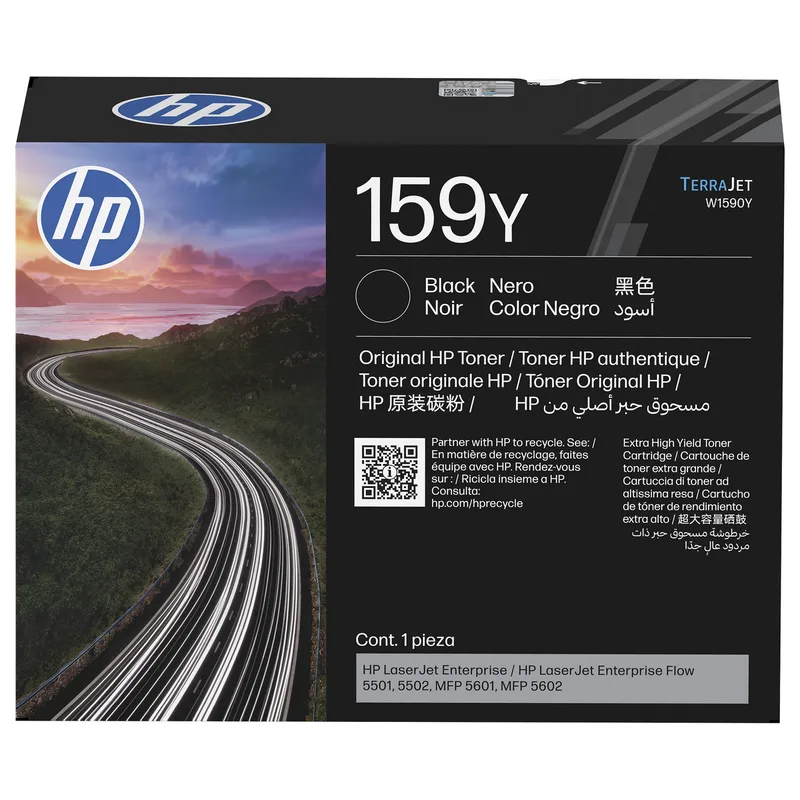 HP 159Y Black Original LaserJet Toner Cartridge Schwarz 26000Seiten von HP – Produktfoto