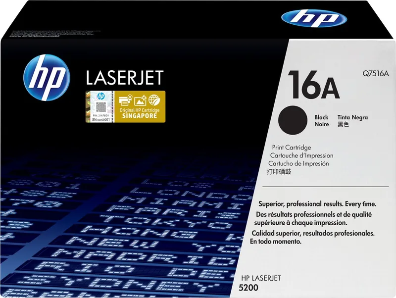HP 16A - Tonercartridge fra HP i Sort – produktbillede