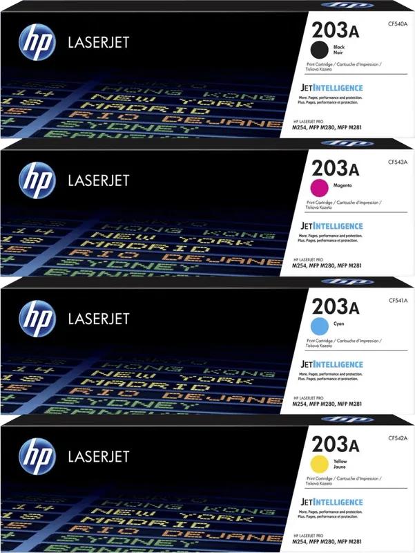 HP 203A Toners Combo Pack von HP – Produktfoto