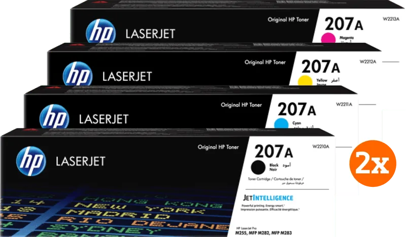 HP 207A Toner Combo Pack (2 stuks) von HP – Produktfoto