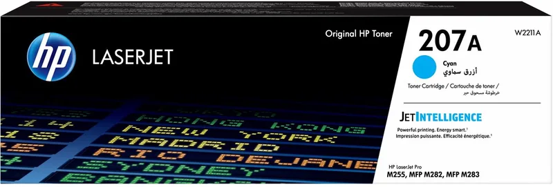 HP 207A - Tonercartridge - Origineel - Standaard Capaciteit van HP in Cyaan – productfoto