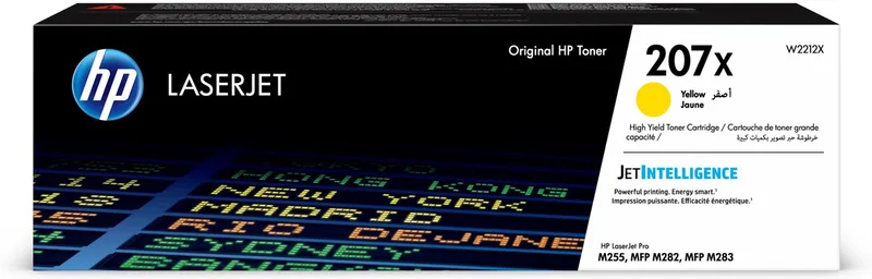 HP 207X - Tonercartridge - Origineel - Hoge Capaciteit by HP in Yellow – product photo