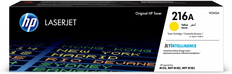 HP 216A - Tonercartridge - Origineel - Standaard Capaciteit van HP in Geel – productfoto