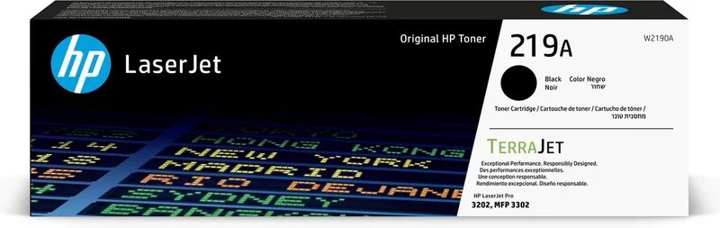 HP 219A - Tonercartridge - Origineel - Standaard Capaciteit - Zwart by HP in Zwart – HP 219A – product photo