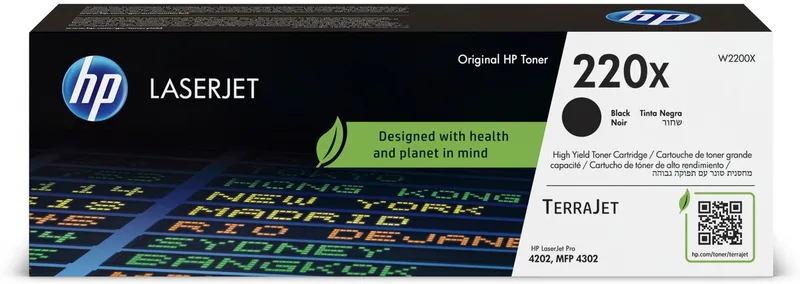 HP 220X - Tonercartridge - Origineel - Hoge Capaciteit - Zwart by HP in Zwart – HP 220X – product photo
