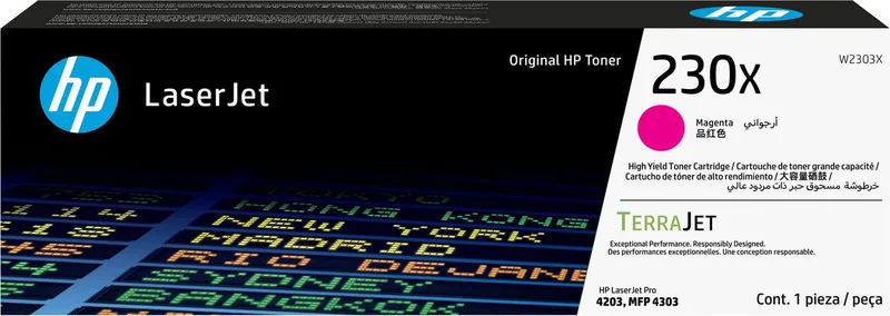 HP 230X Original LaserJet Toner Cartridge von HP in Magenta – Produktfoto