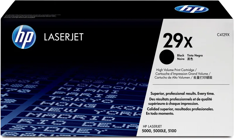 HP 29X - Tonercartridge fra HP i Sort – produktbillede