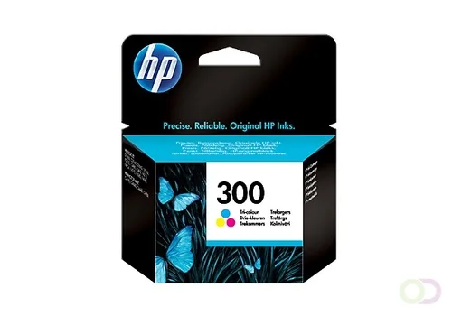 HP 300 originele drie-kleuren inktcartridge (CC643EE) von HP – Produktfoto
