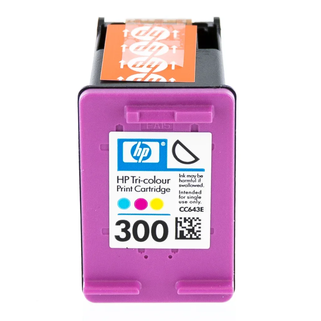 HP 300 originele drie-kleuren inktcartridge från HP – produktbild