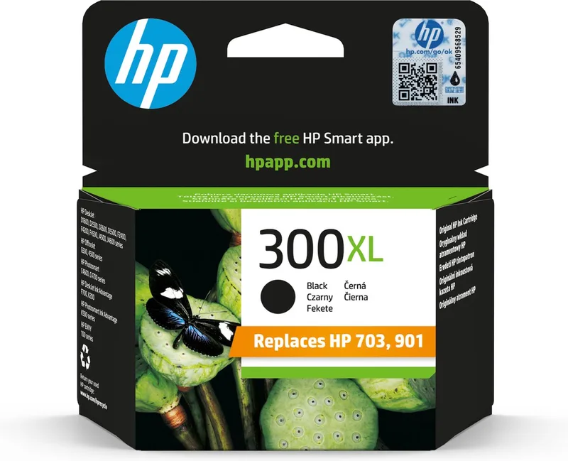 HP 300XL Cartridge fra HP i Sort – produktbillede