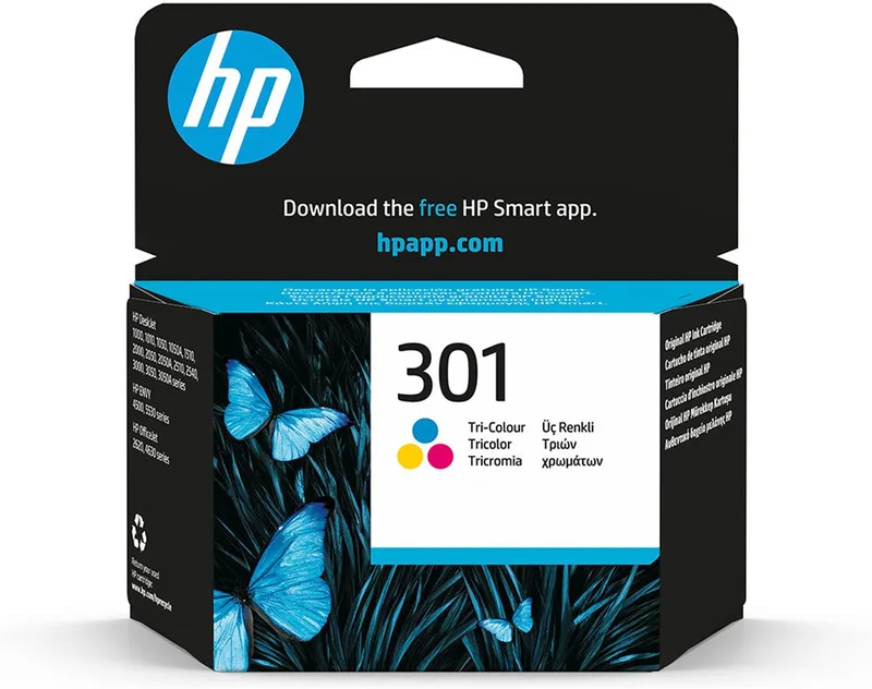 HP 301 - Inktcartridge - Standaard Capaciteit by HP in Kleur – product photo