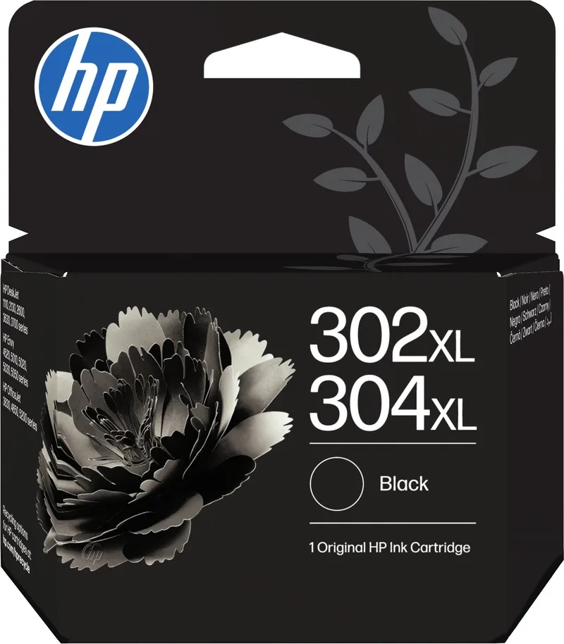HP 302/304XL - Inktcartridge - Origineel - Hoge Capaciteit von HP in Schwarz – Produktfoto 1 von 2