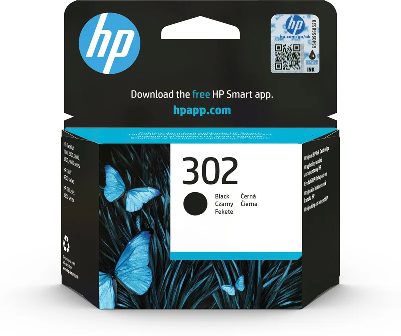 HP 302 - Inktcartridge / 0888793803042 by HP in Black – product photo