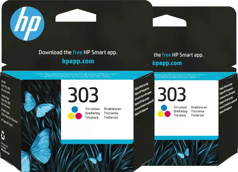 HP 303 Cartridge Kleur (2 stuks) de HP – photo produit