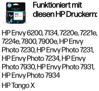 HP 303 - Inktcartridge - Origineel von HP in Kleur – Produktfoto 2 von 2