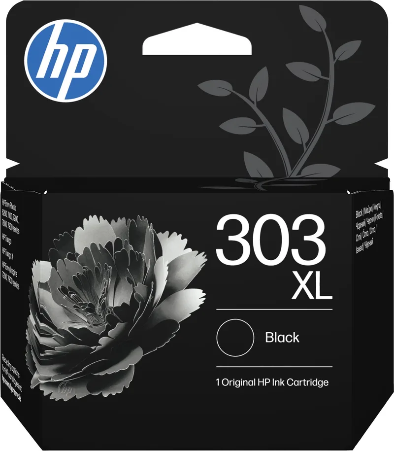 HP 303XL - Inktcartridge - Origineel fra HP i Sort – produktbillede