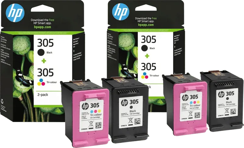 HP 305 Cartridges Combo Pack (2 stuks) de HP – photo produit
