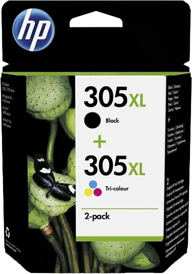 HP 305XL Inkt Cartridge 4-pack van HP – productfoto