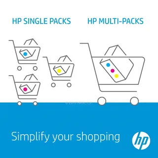 HP 305XL originele high-capacity drie-kleuren inktcartridge (3YM63AE) van HP – productfoto 2 van 5