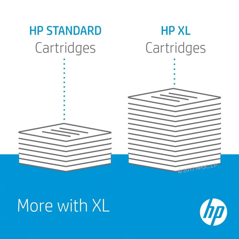 HP 305XL originele high-capacity zwarte inktcartridge | 60 stuks van HP – productfoto 6 van 6