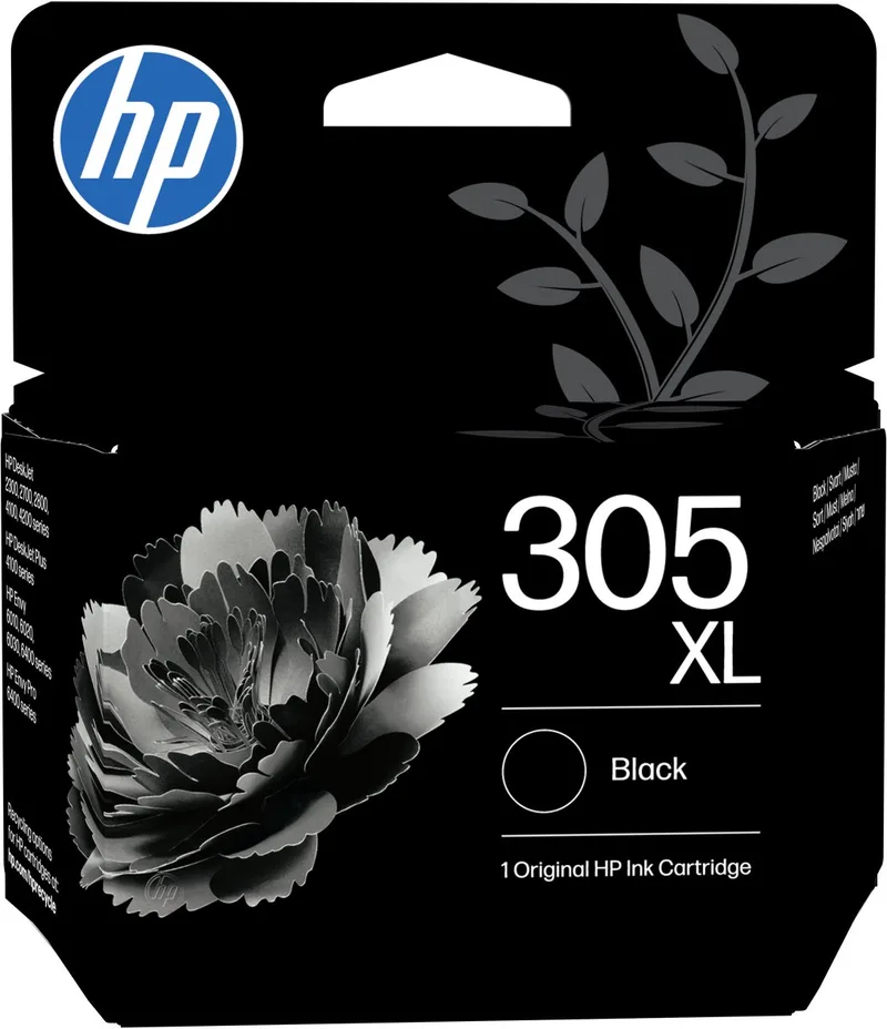 HP 305XL originele high-capacity zwarte inktcartridge by HP in Black – product photo