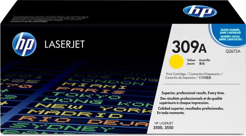 HP 309A - Tonercartridge fra HP i Gul – produktbillede