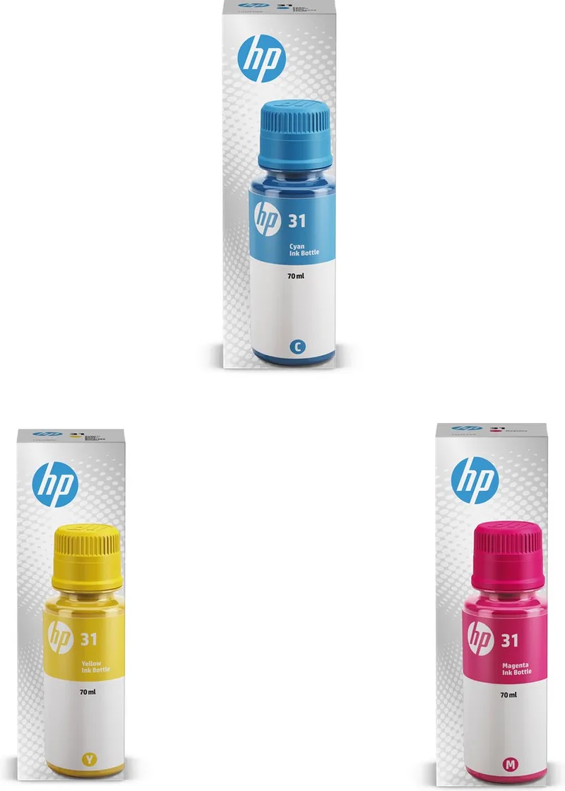 HP 31 - Inktcartridge kleur by HP in Blue – product photo