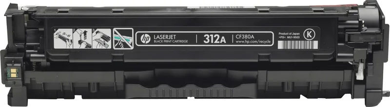 HP 312A - Originele LaserJet Tonercartridge - Standaard Capaciteit van HP in Zwart – productfoto