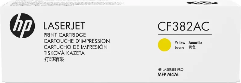 HP 312A - Tonercartridge van HP in Geel – productfoto