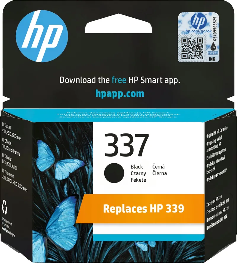 HP 337 Inktcartridge by HP in Black – product photo