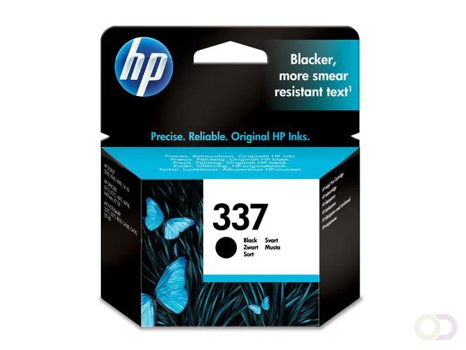 HP 337 originele zwarte inktcartridge (C9364EE) de HP – photo produit