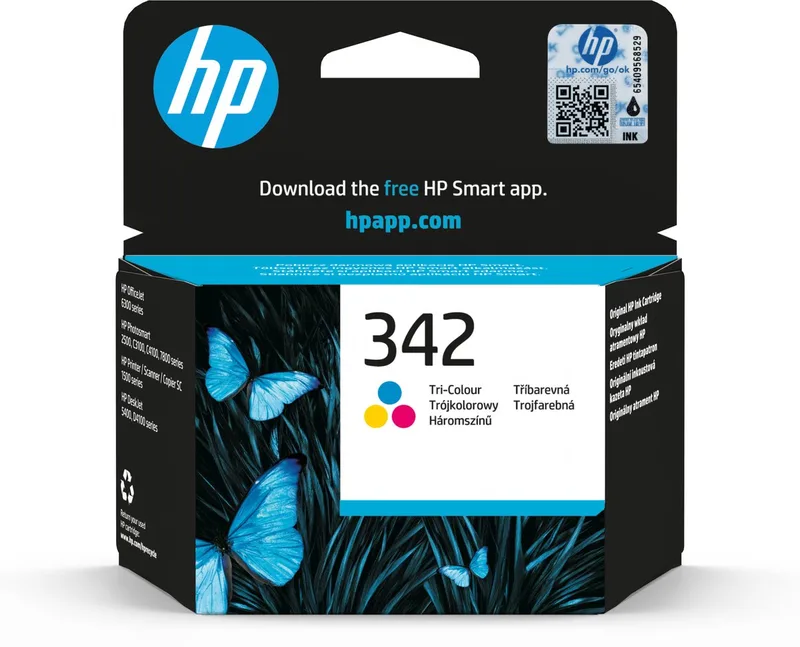 HP 342 - Inktcartridge / (C9361EE) blister van HP in Kleur – productfoto
