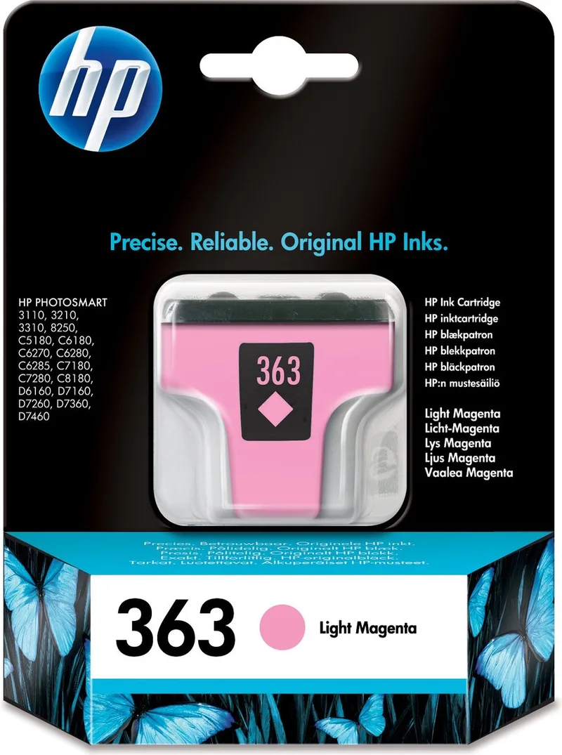 HP 363 - Inktcartridge de HP en Licht Magenta – photo produit