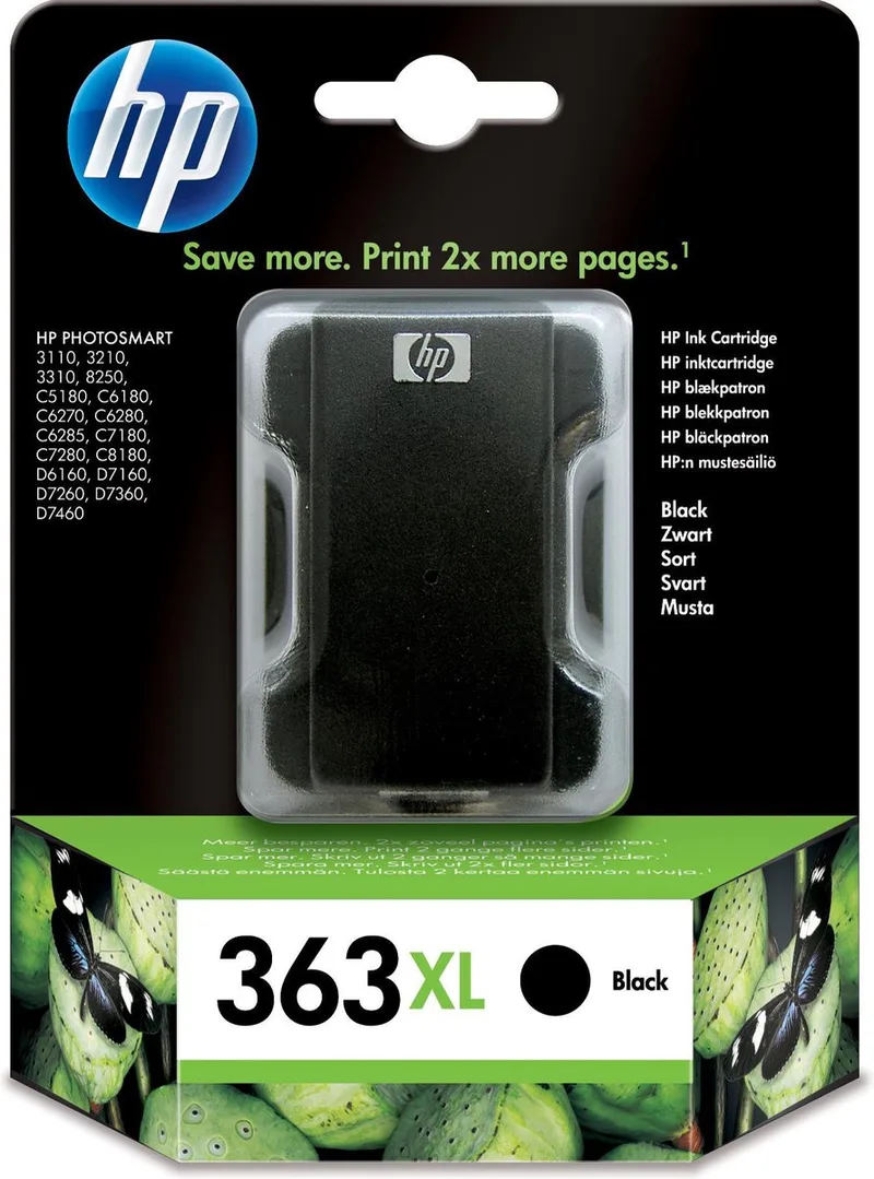 HP 363XL - Inktcartridge / Hoge Capaciteit de HP en Noir – photo produit
