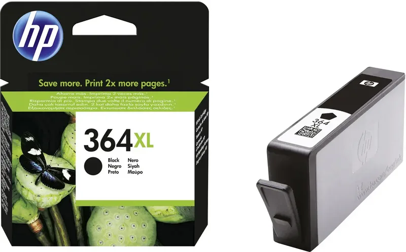 HP 364XL Druckerpatrone Original Schwarz CN684EE Tinte van HP – productfoto