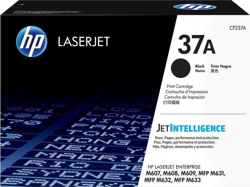 HP 37A - Tonercartridge - Origineel - Standaard Capaciteit von HP in Schwarz – Produktfoto