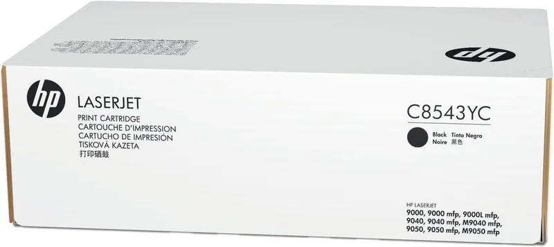 HP 43X - Tonercartridge / Hoge Capaciteit von HP in Schwarz – Produktfoto
