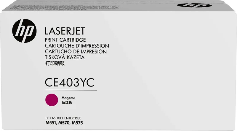 HP 507A M Cartridge van HP in Magenta – productfoto