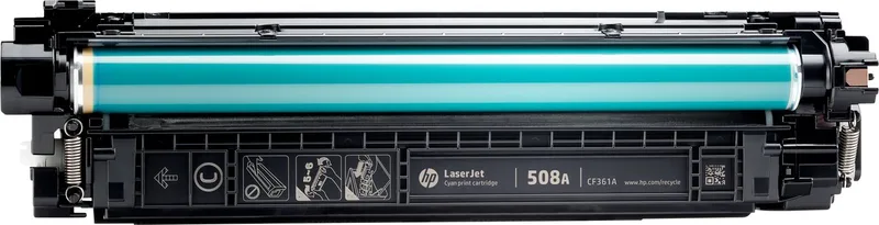 HP 508A - Tonercartridge - Origineel - Standaard Capaciteit van HP in Cyaan – productfoto