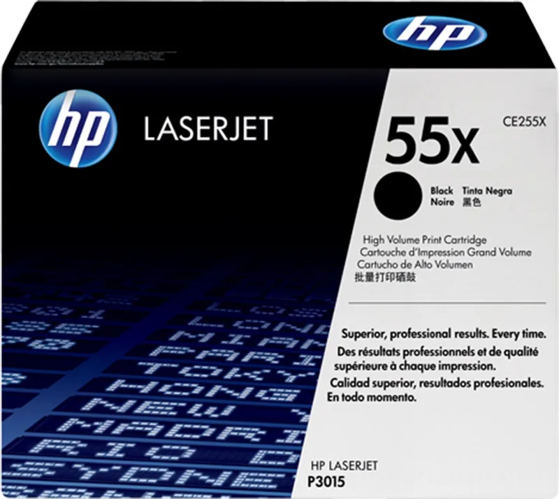 HP 55X - Tonercartridge von HP in Schwarz – Produktfoto