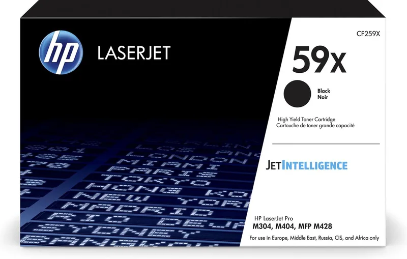 HP 59X - Tonercartridge - Origineel - Hoge Capaciteit - Zwart von HP in Zwart XL – Produktfoto