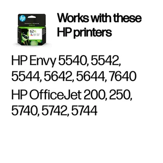 HP 62XL originele high-capacity drie-kleuren inktcartridge (C2P07AE) von HP – Produktfoto 1 von 5