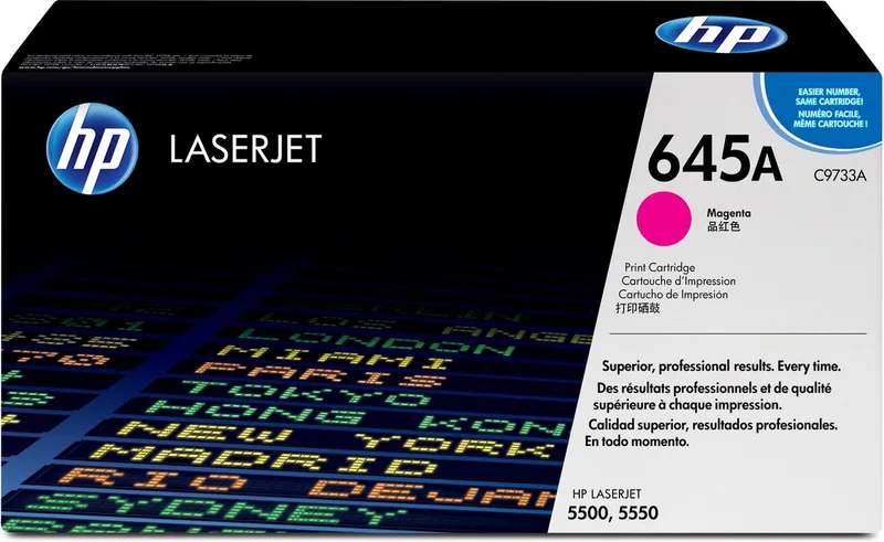 HP 645A - Tonercartridge från HP i Magenta – produktbild