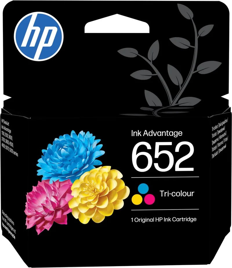 HP 652 - Inktcartridge / (F6V24AE) de HP en Kleur – photo produit