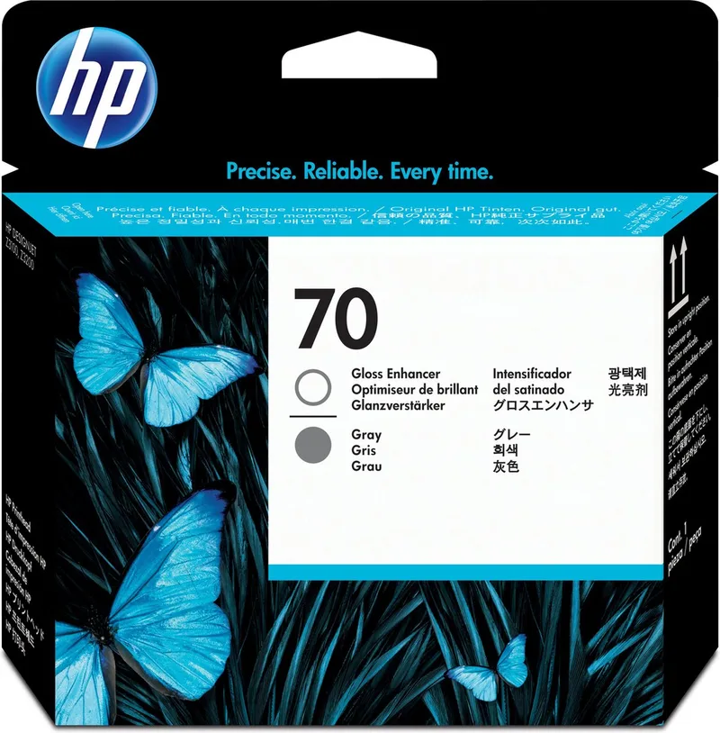 HP 70 - Inktcartridge / Gloss Enhancer (C9410A) von HP in Grau – Produktfoto