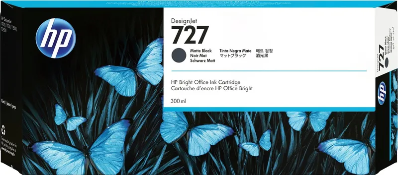 HP 727 - Inktcartridge / (C1Q12A) by HP in Black – product photo