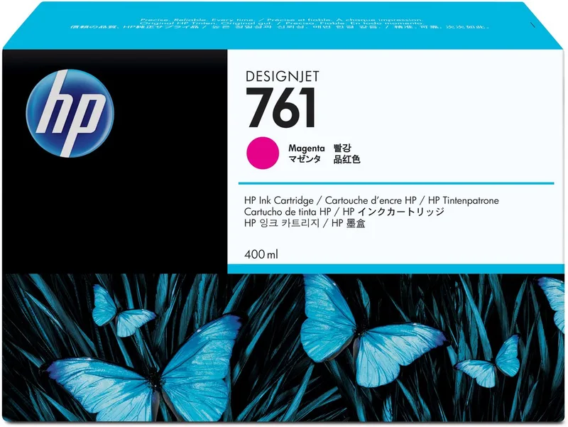 HP 761 - Inktcartridge / (CM993A) de HP en Magenta – photo produit
