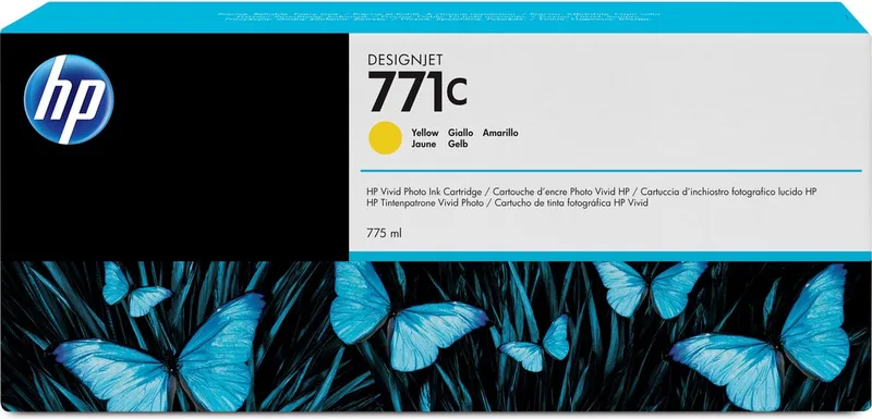 HP 771C - Inktcartridge / 775 ml (B6Y10A) von HP in Gelb – Produktfoto